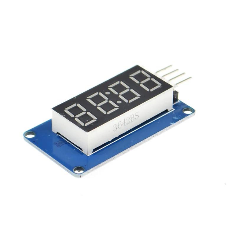 TM1637 Arduino 7 ׸Ʈ 4 Ʈ  LED ÷  0.36 ġ Ŭ    Ʃ 4   ̹  